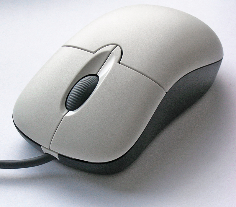 Ilustración de un mouse de computadora