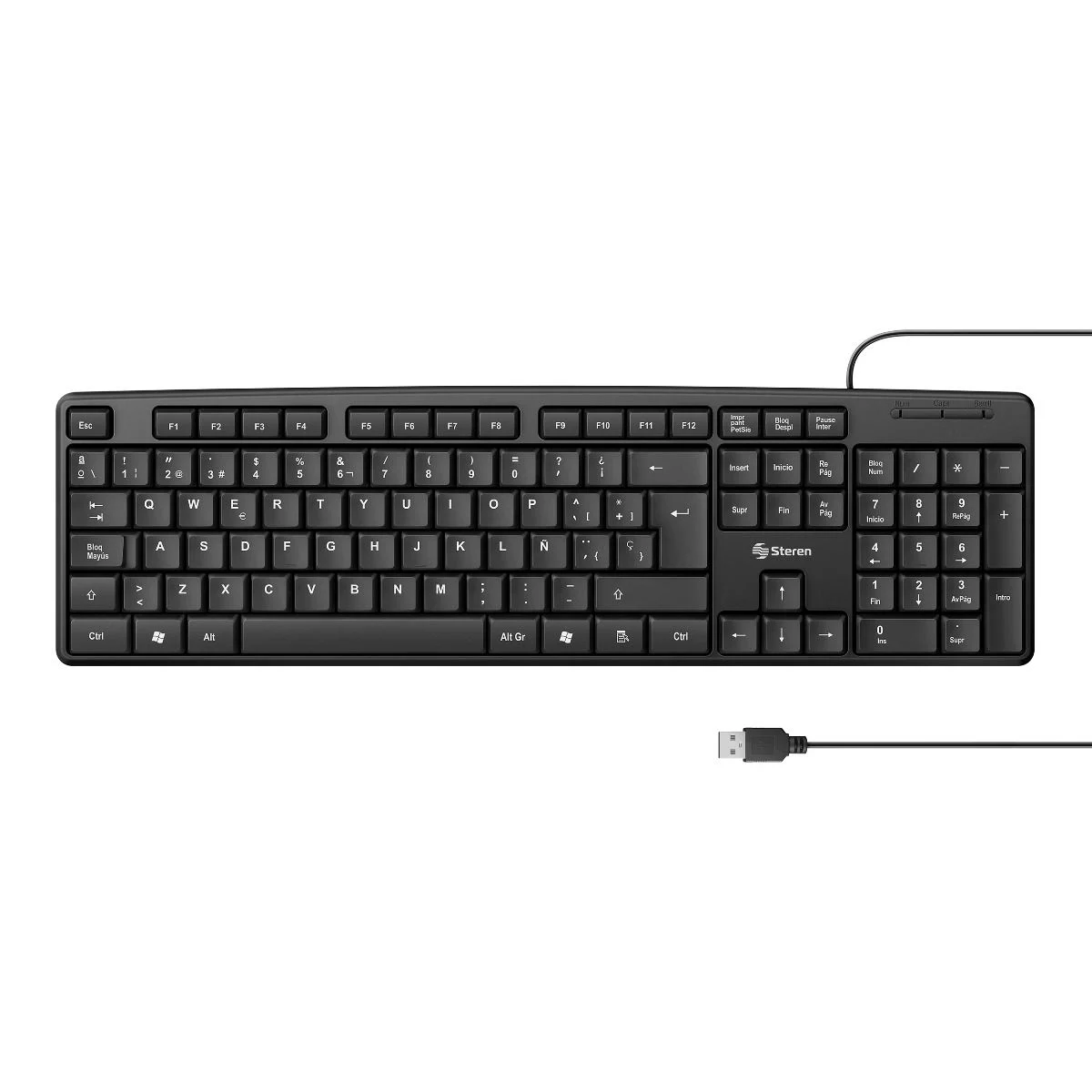 Ilustración de un teclado de computadora